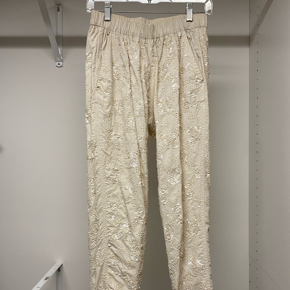 NWOT J.Crew Sequin Jogger Pant